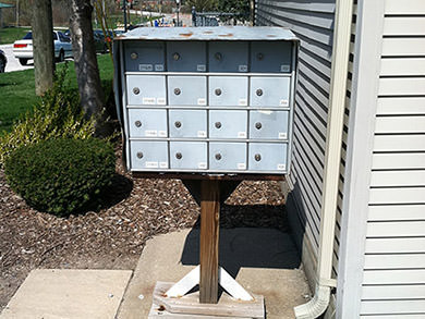 Mailboxes Before