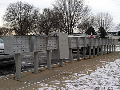 Mailboxes Before